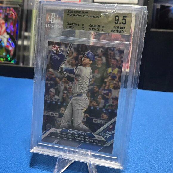2024 Topps Now #722 Shohei Ohtani /653737 (BGS 9.5) - Picture 1 of 2